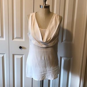 Sheer Ivory Top